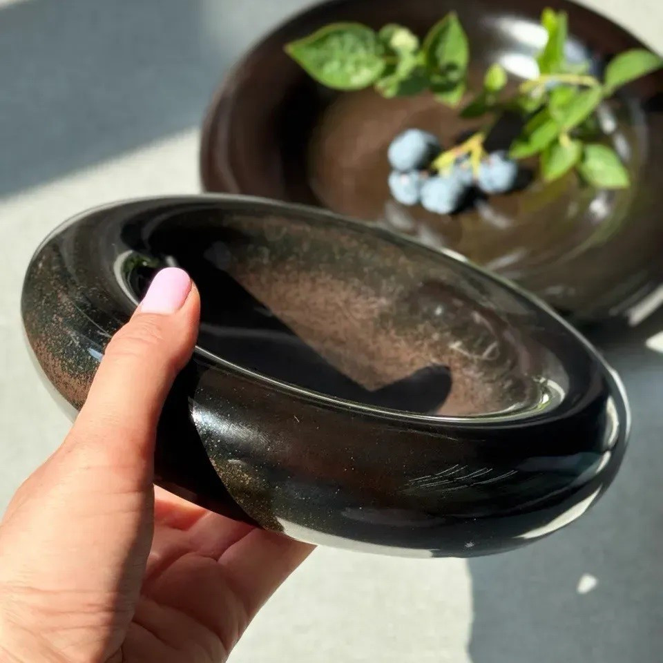 Тарілка Donat Black