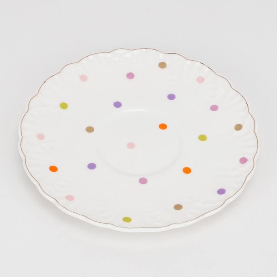Набор чашек с блюдцами Dots
