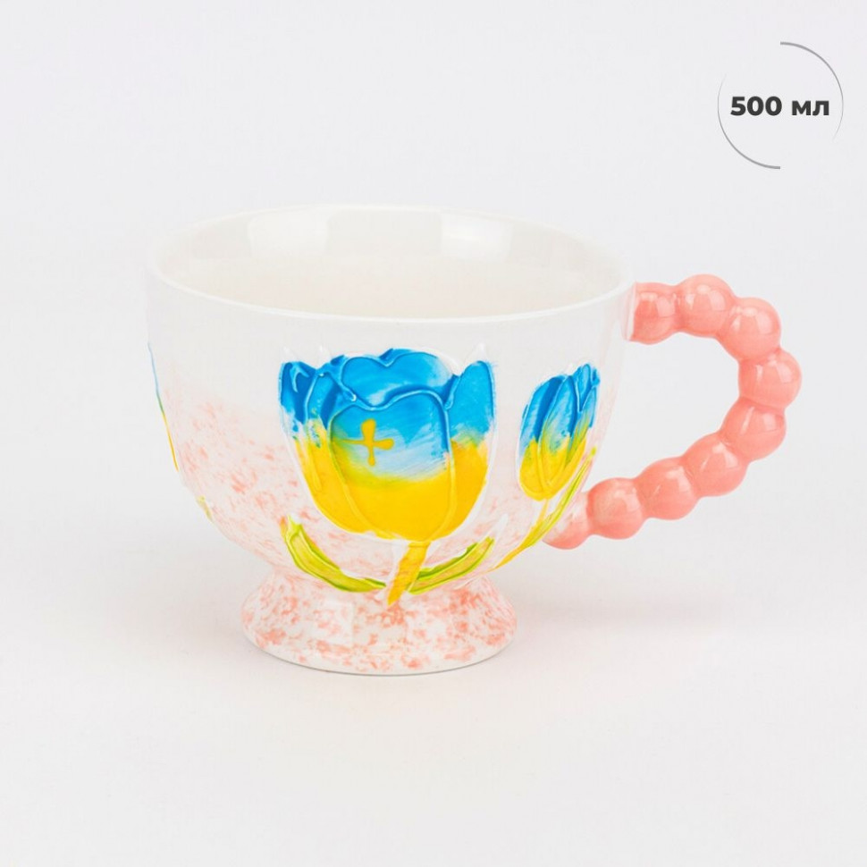 Чашка Blue Tulips