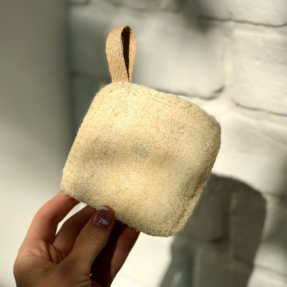 Губка для посуды из люфы Luffa