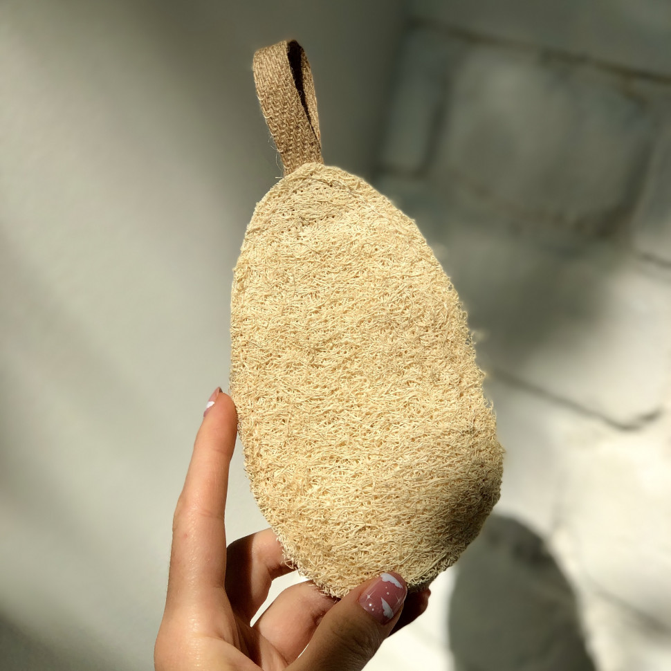 Губка для посуды из люфы Luffa
