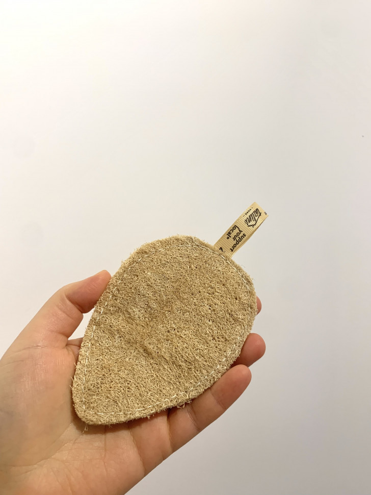 Губка для посуды из люфы Luffa