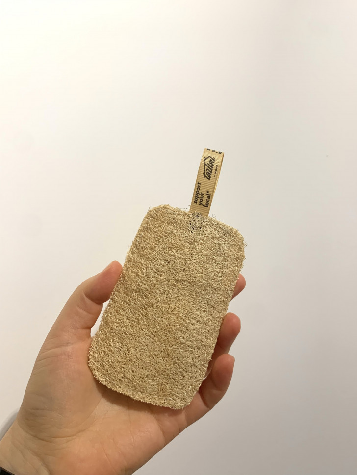 Губка для посуды из люфы Luffa