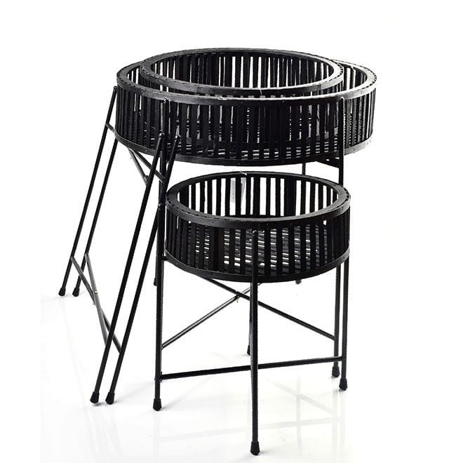 Металевий столик Fortune black