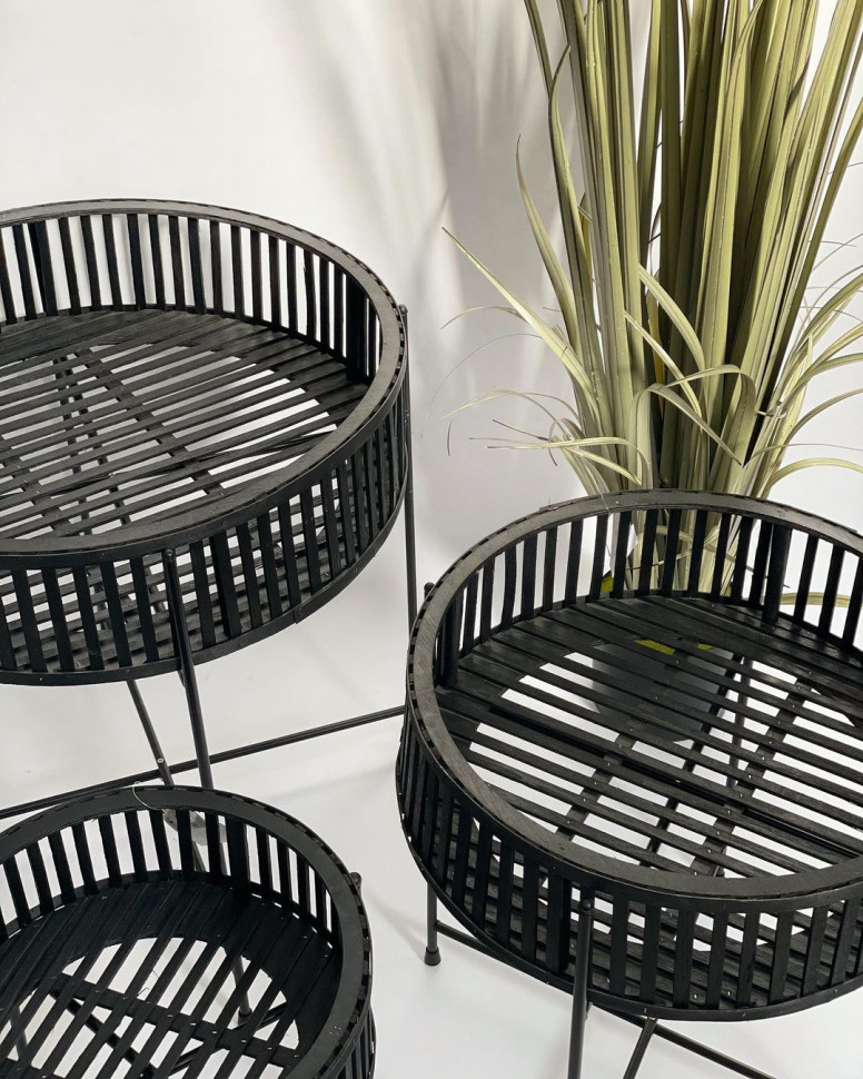 Металевий столик Fortune black