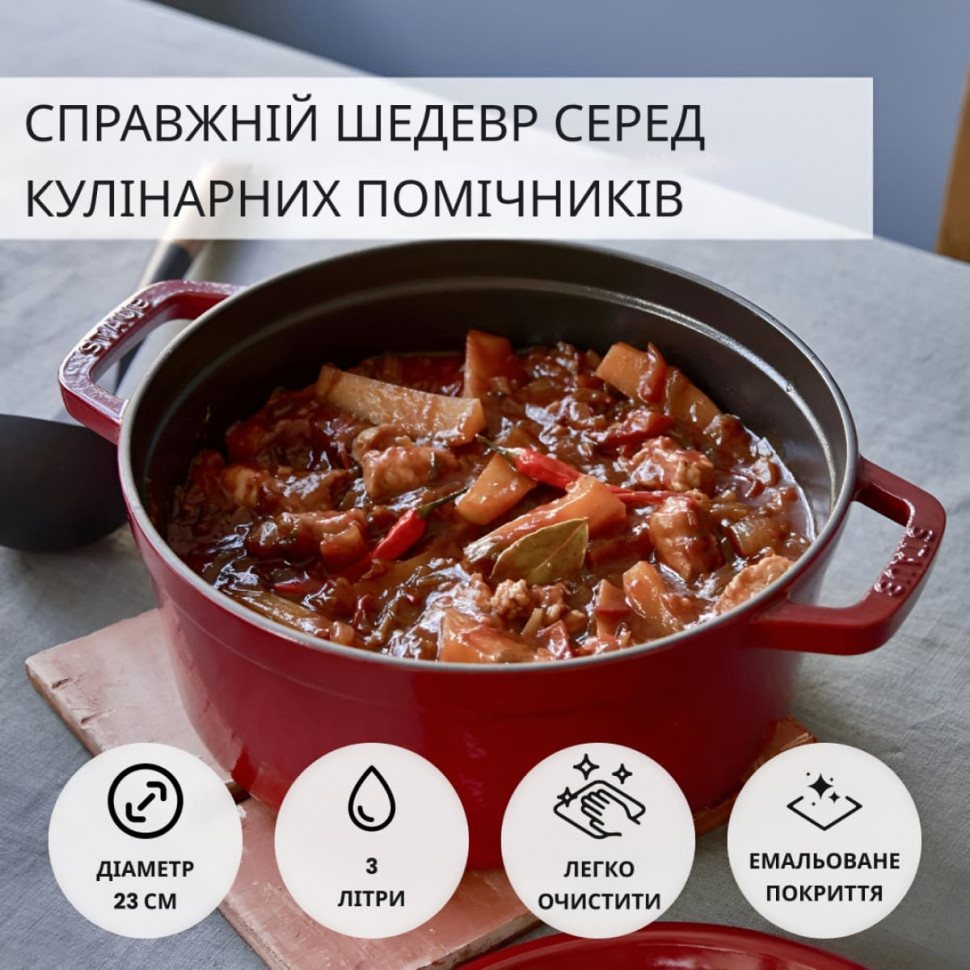 Чугунная кастрюля Panorera