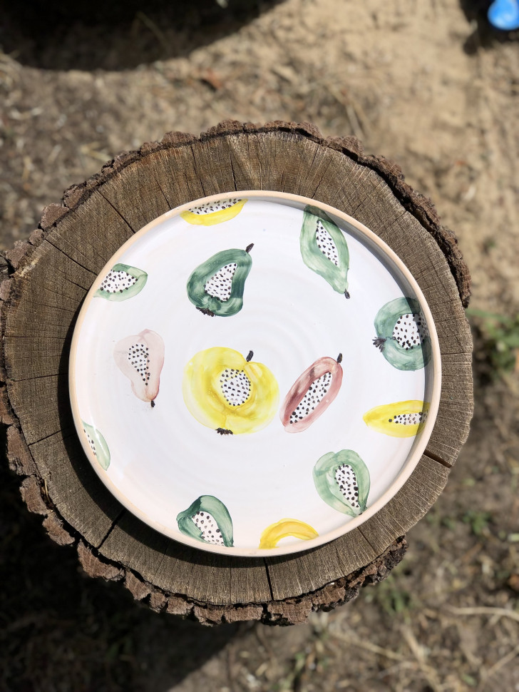 Керамічна тарілка Asia