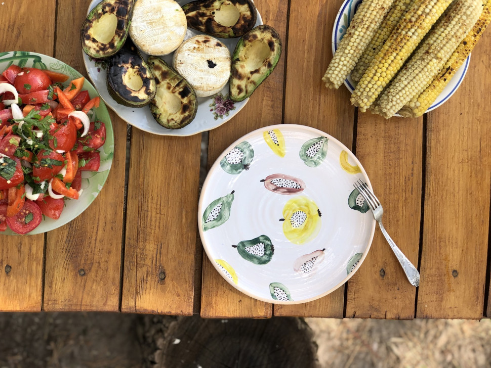 Керамічна тарілка Asia