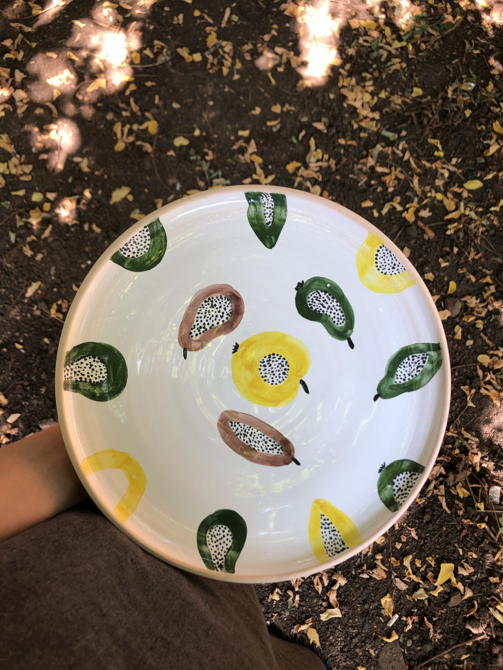 Керамічна тарілка Asia