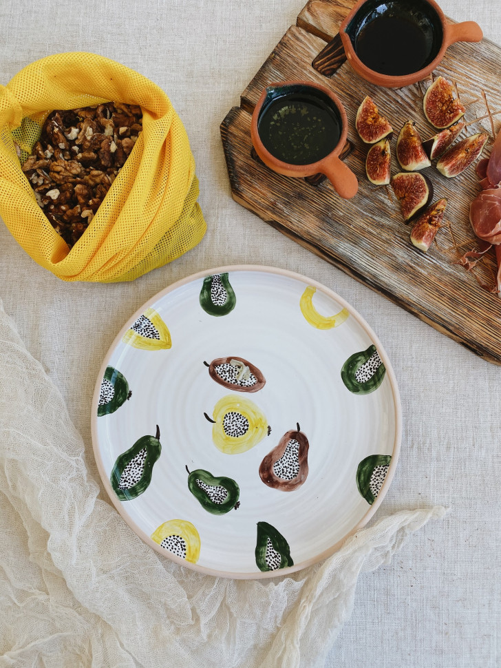 Керамічна тарілка Asia