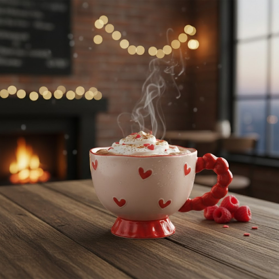 Чашка Red Hearts