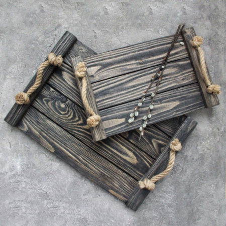 Дерев'яний піднос Elegance