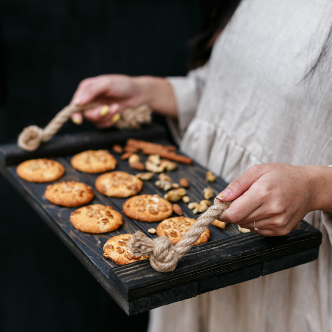 Дерев'яний піднос Elegance