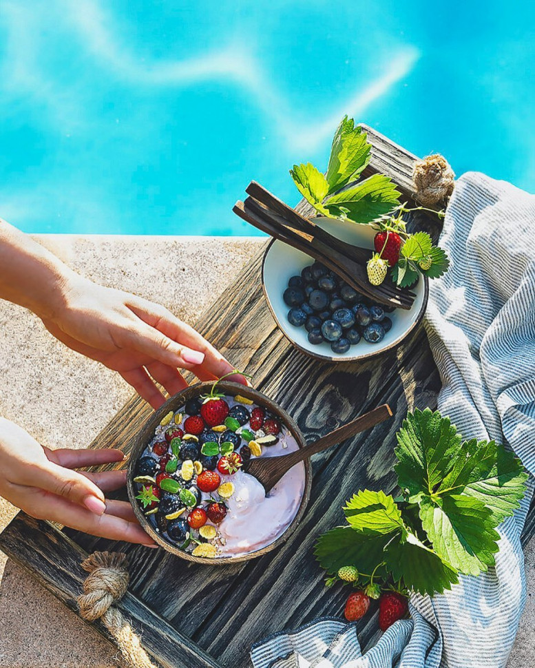 Дерев'яний піднос Elegance