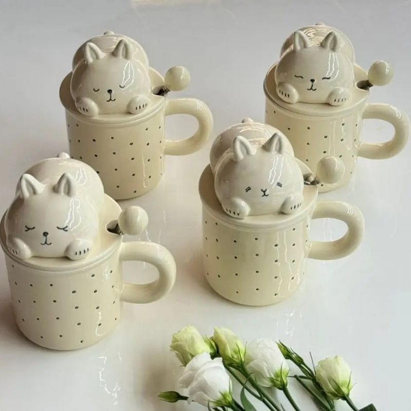 Кружка з ложкою Bunny