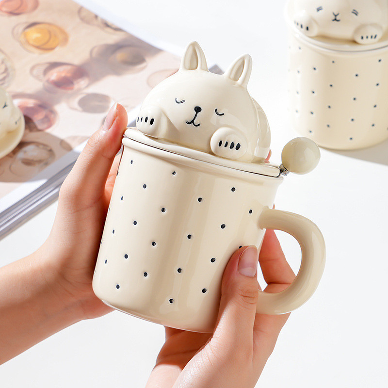 Кружка з ложкою Bunny