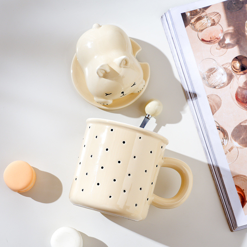 Кружка з ложкою Bunny