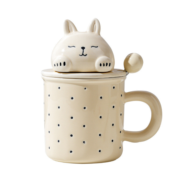 Кружка з ложкою Bunny