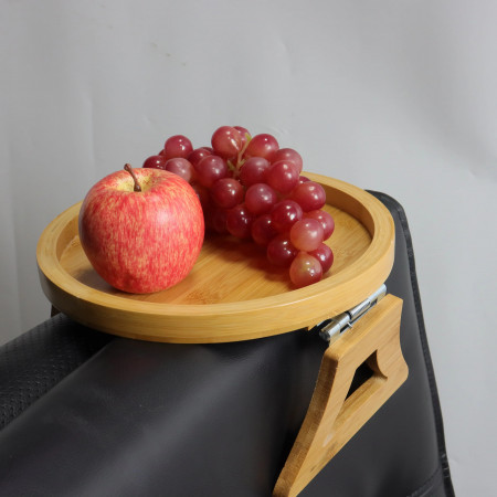 Бамбуковый столик-накладка на подлокотник дивана Bamboo