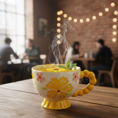 Чашка Yellow Flowers