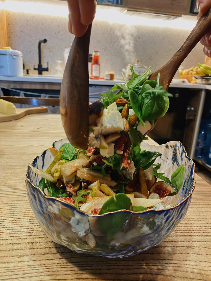 Салатник Crystal Blue