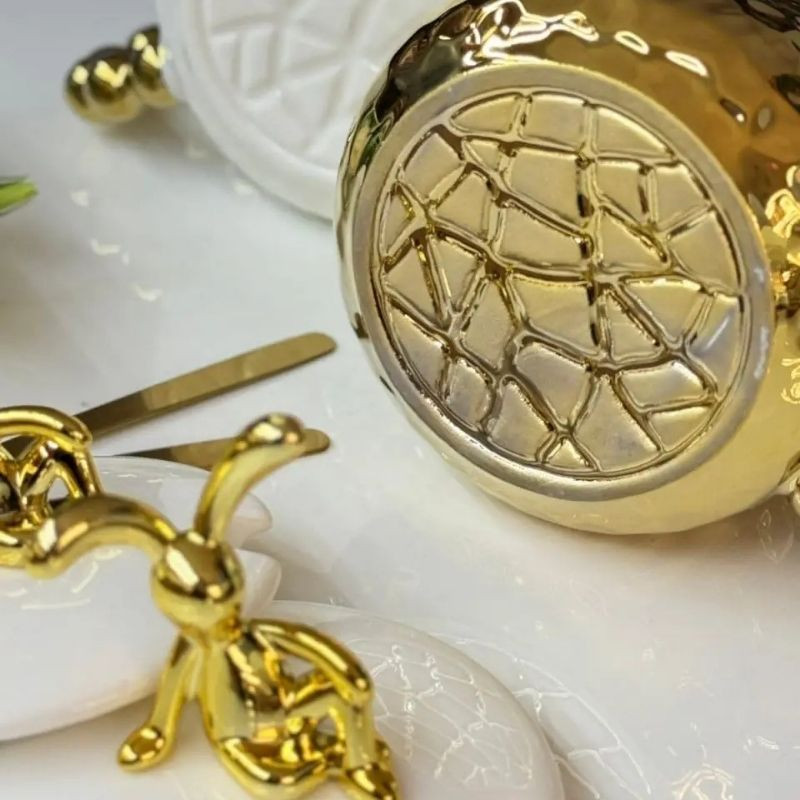 Кружка с ложкой Golden Bunny