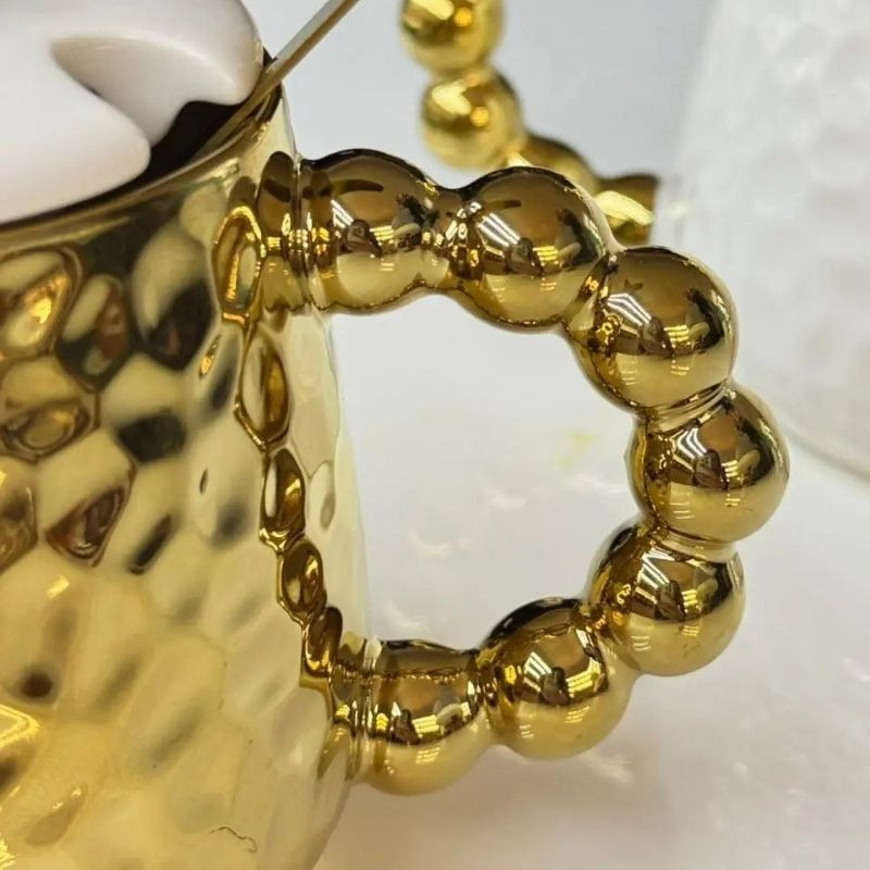 Кружка с ложкой Golden Bunny