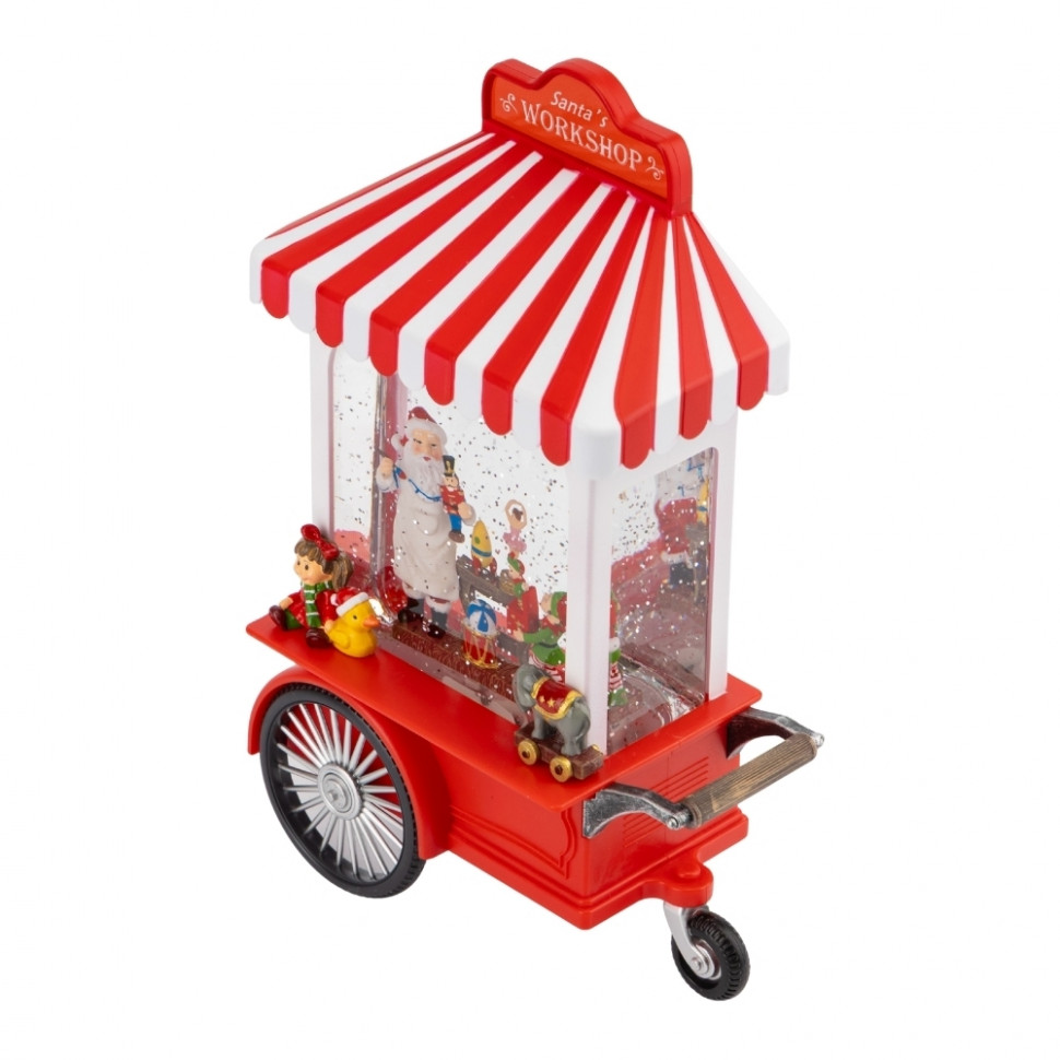 Фонарь с подсветкой и музыкой Christmas workshop