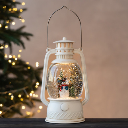 Фонарь с подсветкой и музыкой Festive shimmer