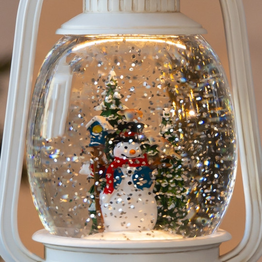 Фонарь с подсветкой и музыкой Festive shimmer