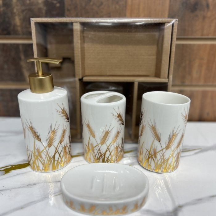 Набір для ванної кімнати Golden spikelets