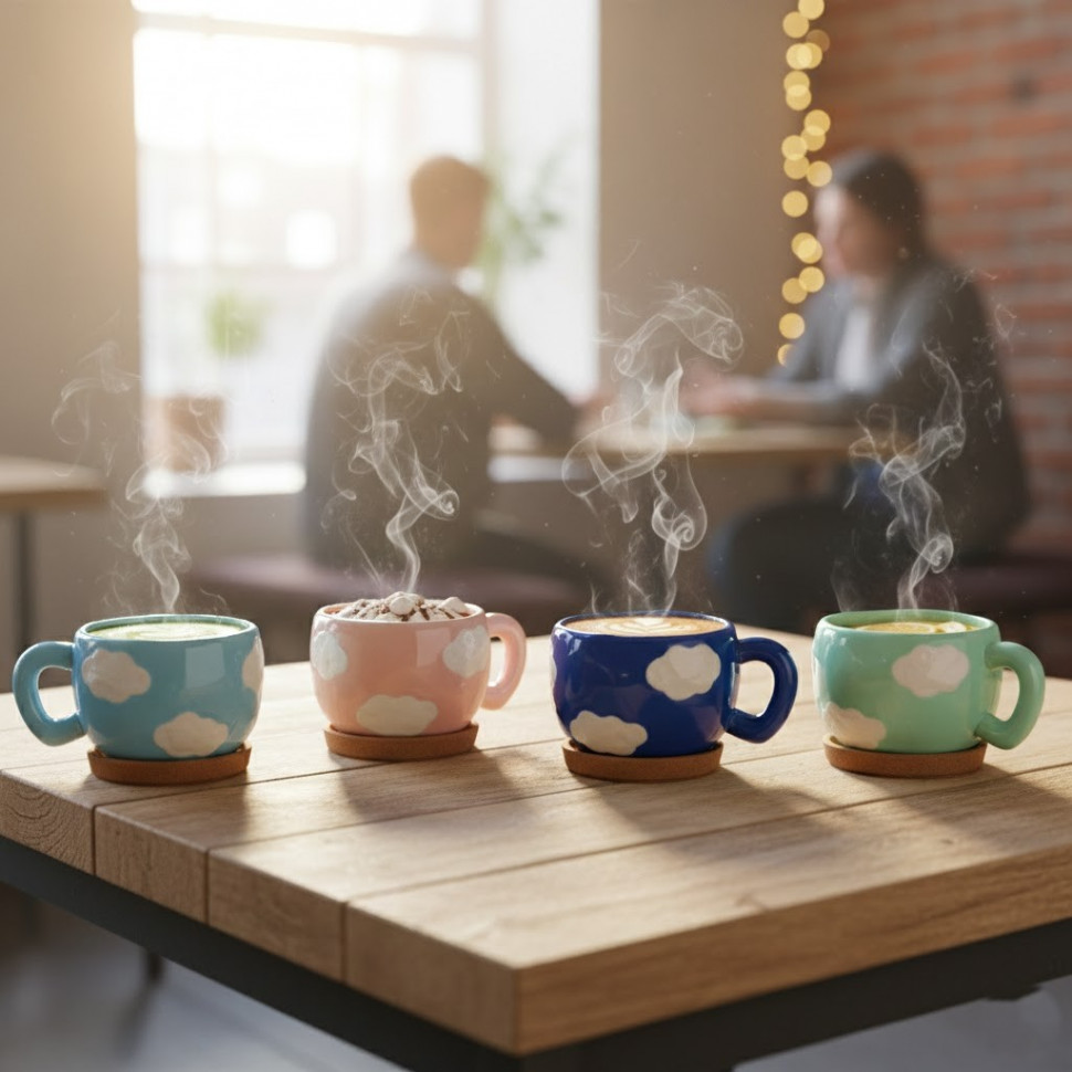 Набор чашек Clouds 2 шт