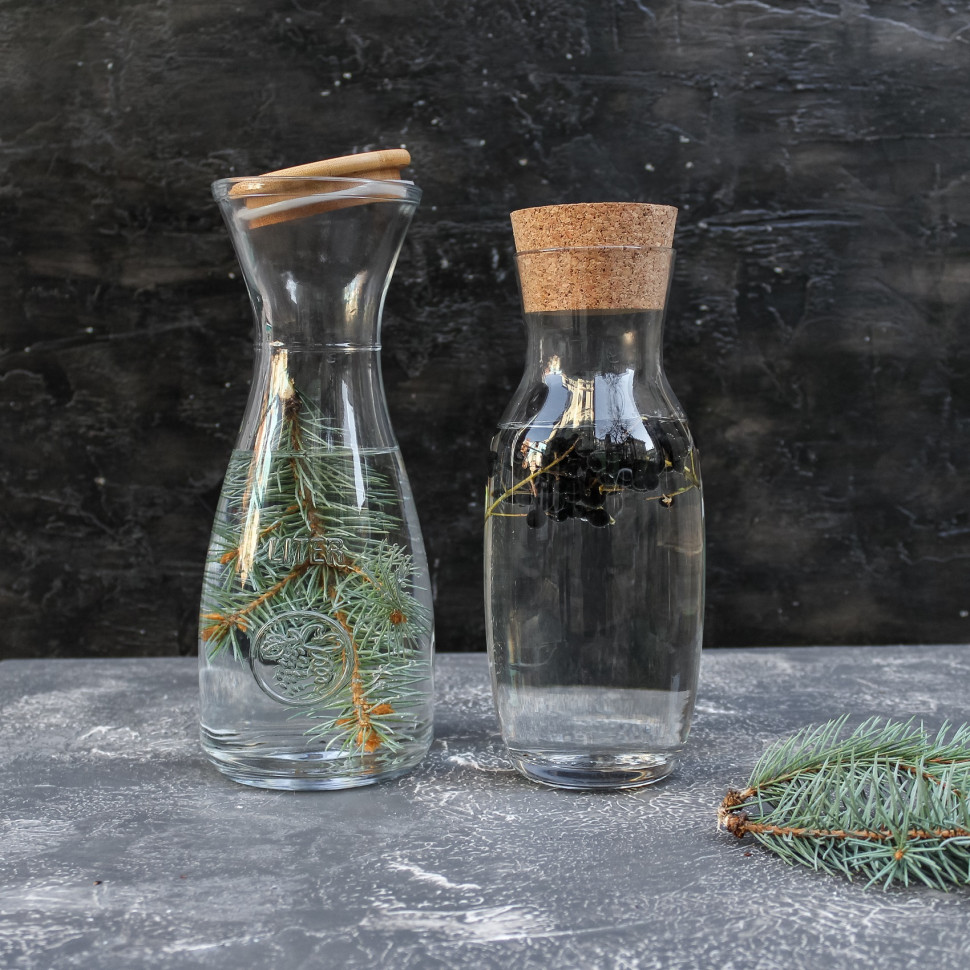 Графин с бамбуковой крышкой Pear