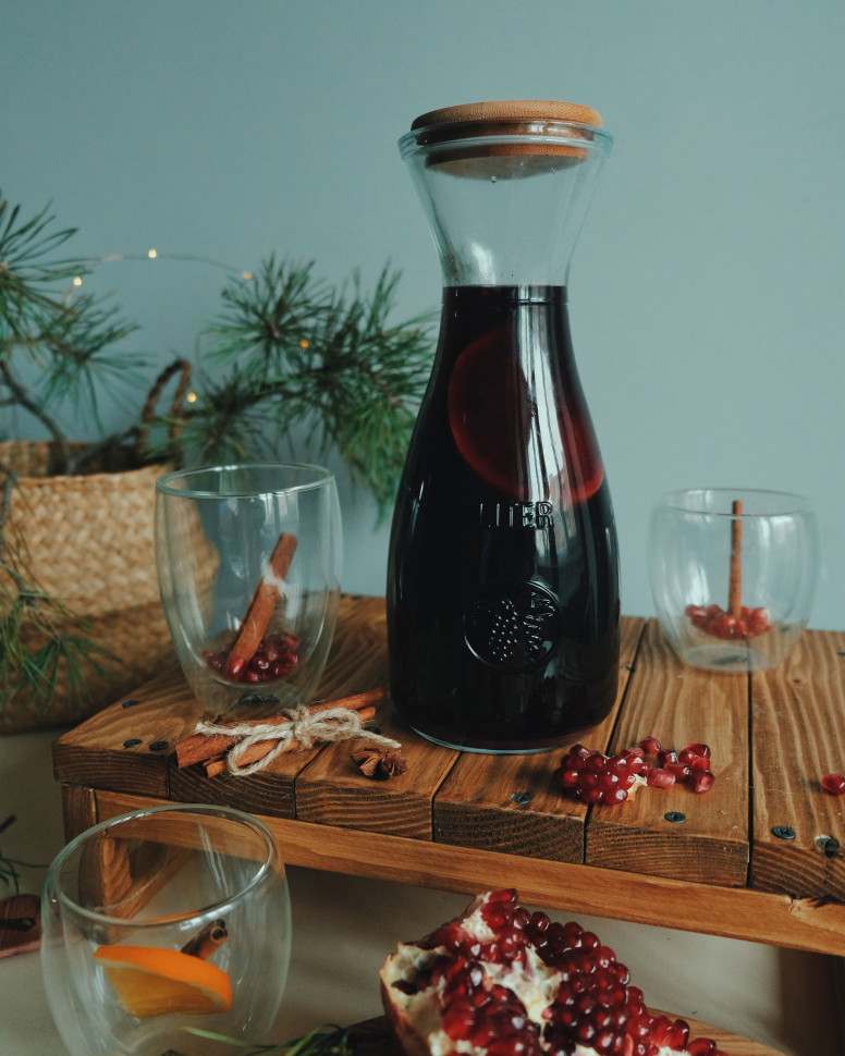 Графин с бамбуковой крышкой Pear