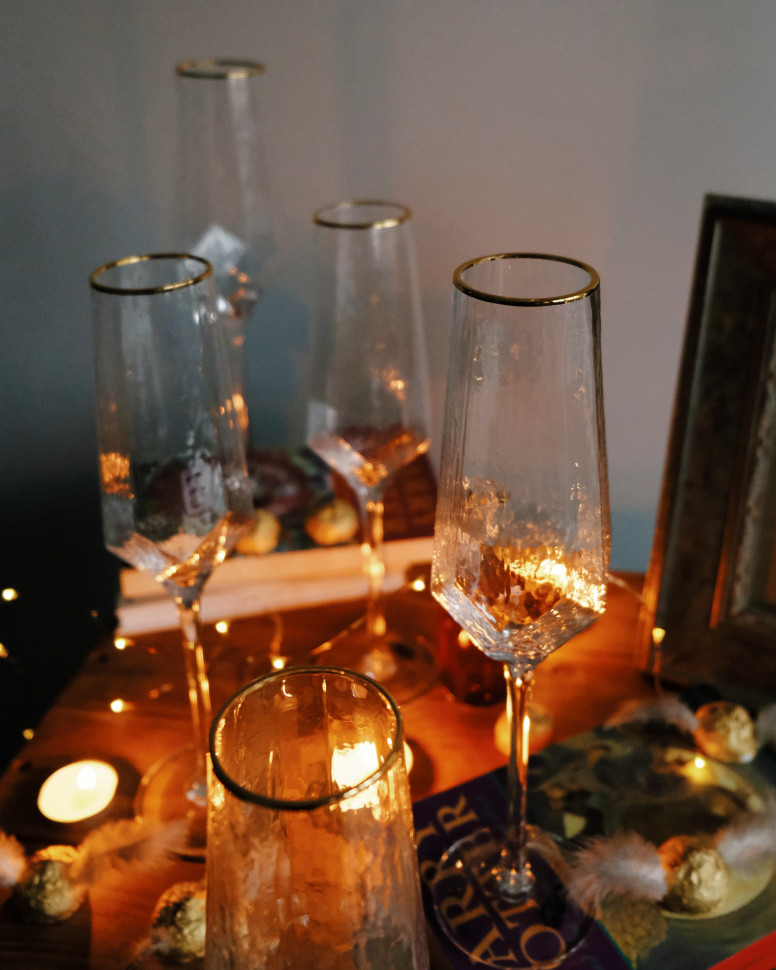 Стеклянный бокал для шампанского Richard white