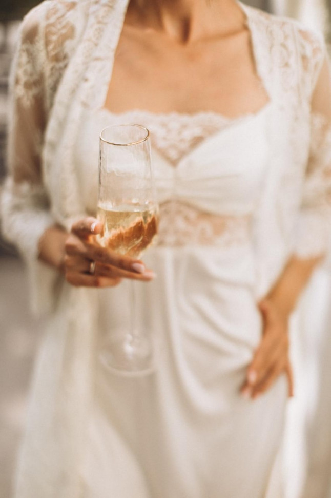 Стеклянный бокал для шампанского Richard white