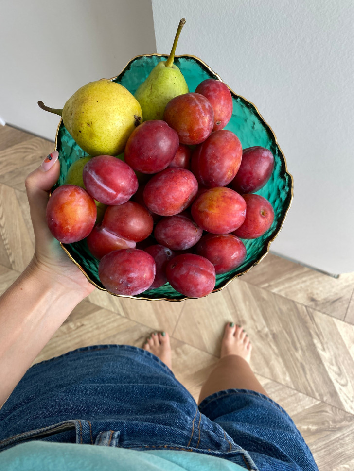 Салатник Crystal Green