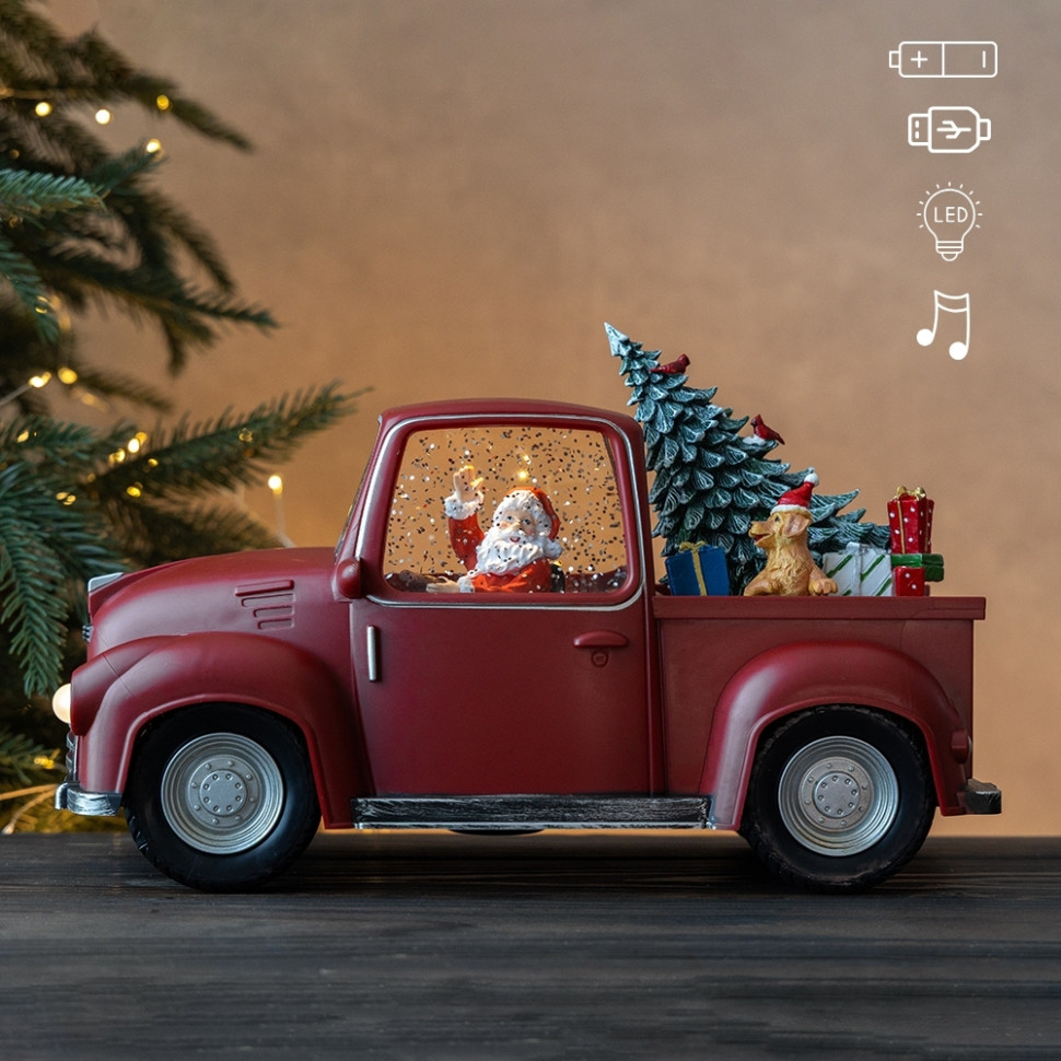 Ліхтар з підсвіткою та музикою Red car