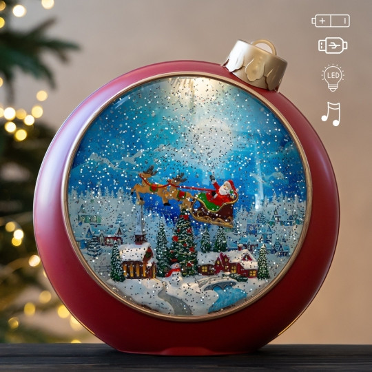 Ліхтар з підсвіткою та музикою Magic ball