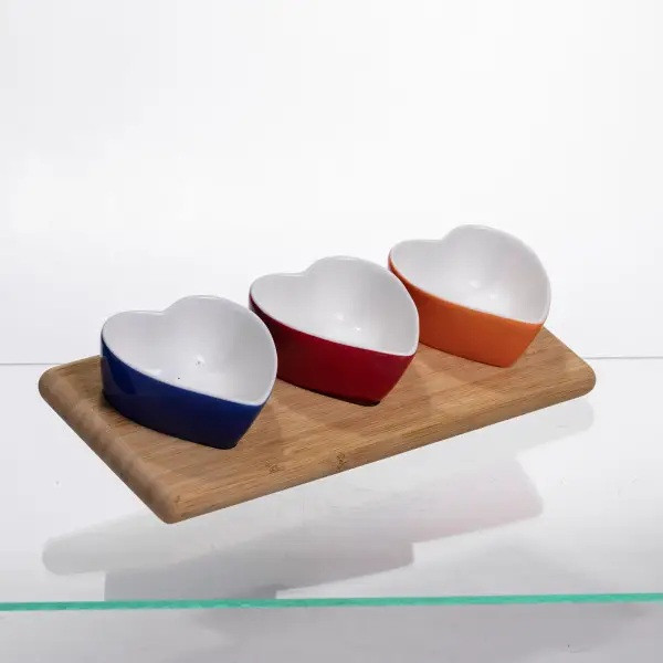 Набор менажниц Color Hearts