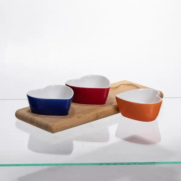 Набор менажниц Color Hearts