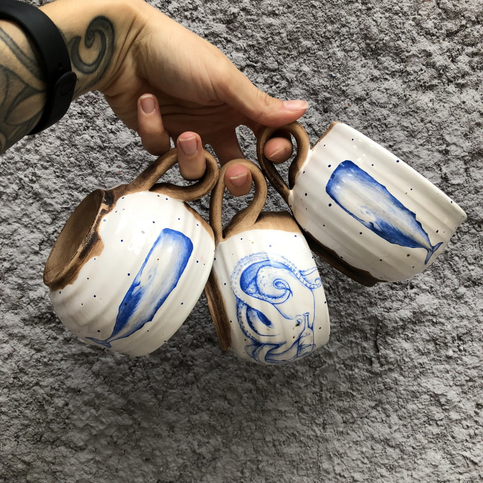 Керамическая кружка "Sea"