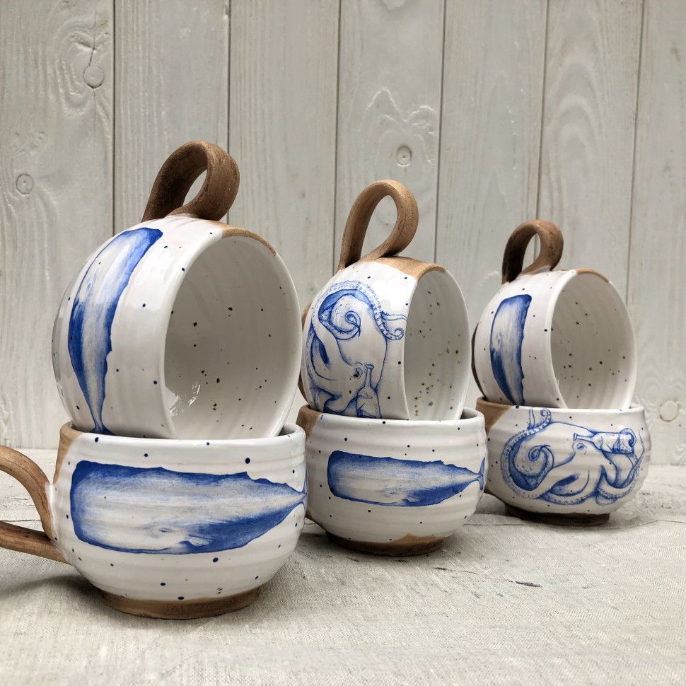 Керамическая кружка "Sea"