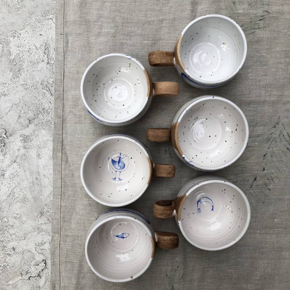 Керамическая кружка "Sea"