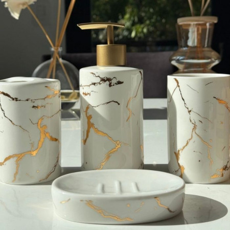 Набор для ванной комнаты Golden Marble