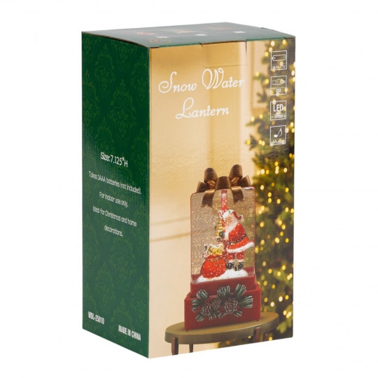 Ліхтар з підсвіткою та музикою Festive bow