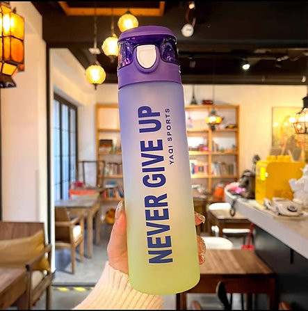 Бутылка для воды  Never give up