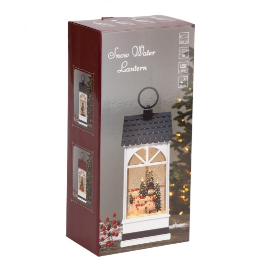 Фонарь с подсветкой и музыкой Christmas tree