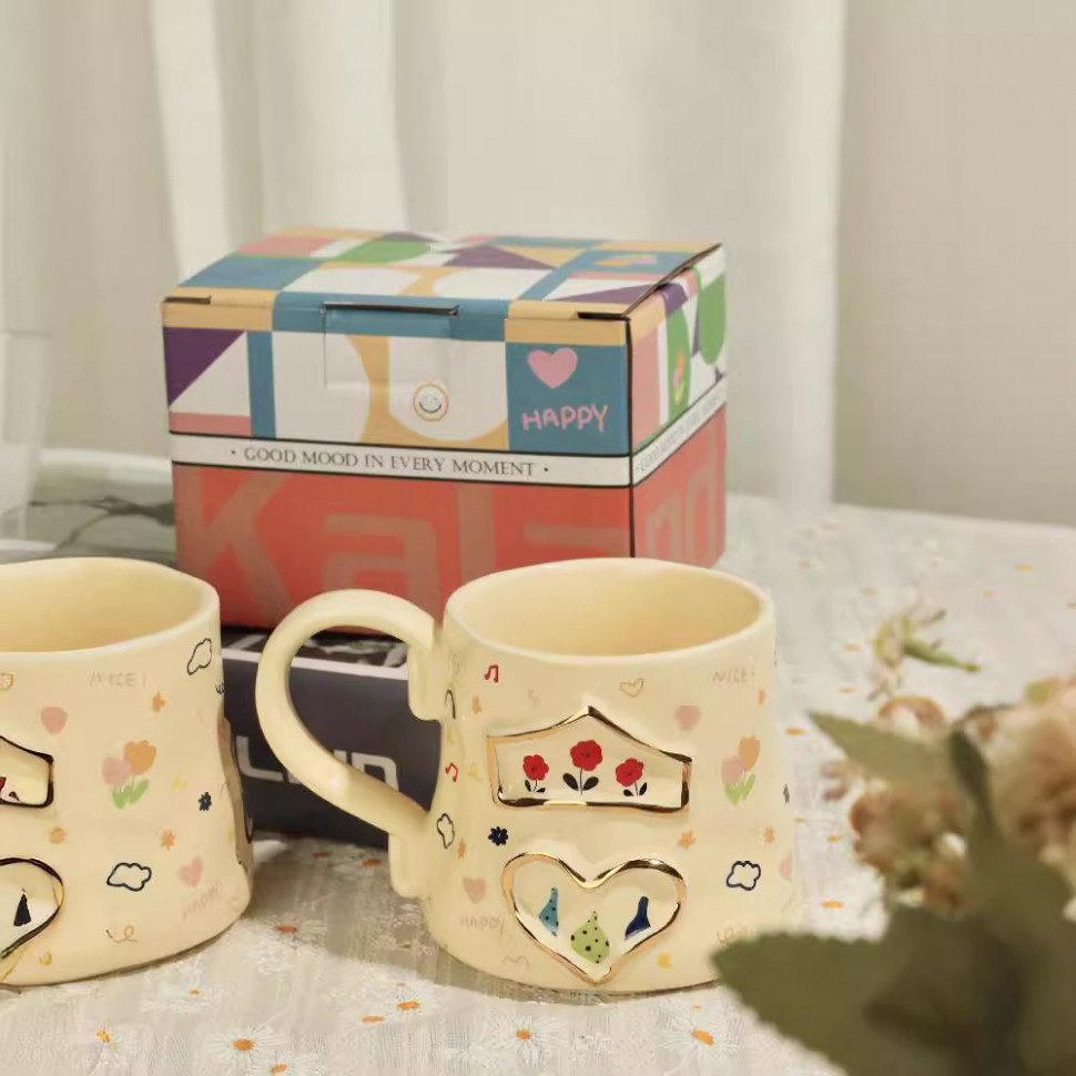 Кружка Vintage tulip