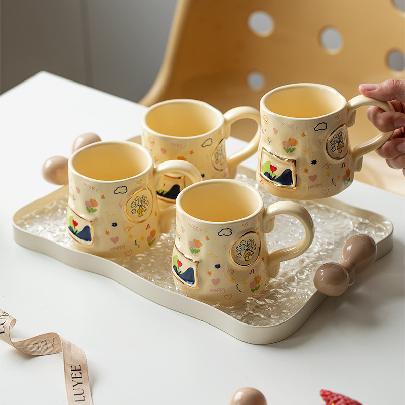 Кружка Vintage tulip